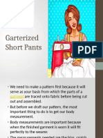 TLE10 Dressmaking Garterized Short Pants