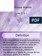 Pernicious Anemia