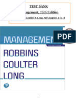 eBook. Solution Manual and Test Bank for Management, 16th Edition by Stephen P. Robbins