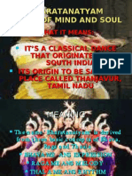 Bharatanatyam Dance of Mind and Soul