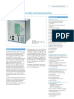 Siprotec 4 7Sj64 Multifunction Protection Relay With Synchronization