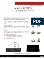 Cradle Point CTR35 Datasheet