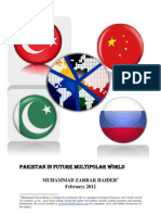 Pakistan in Future Multi Polar World by Muhammad Zarrar Haider