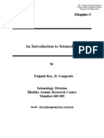 An Introduction To Seismology: Chapter-1