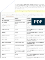 Two Parts Verb