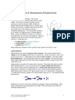 Detection & Measurement of Radioactivity