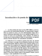 Aullón de Haro, Juan Larrea Creacionismo Huidobro Vanguaridas