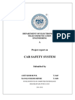 A Project Report On Car Safety System