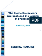 Logical Framework and Project Proposal 119679674017067 2