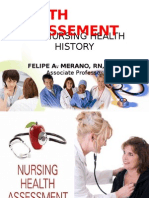 The Nursing Health History