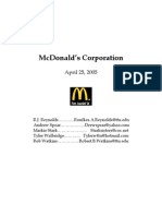 Mcdonald'S Corporation: April 25, 2005