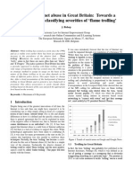 Tackling Internet Abuse in Great Britain: Towards A Framework For Classifying Severities of Flame Trolling'