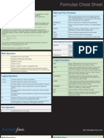 Sales Force Formulas Developer Cheatsheet