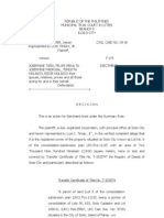 Decision-Civil Case No. 09-30 Secretary's Certificate Annex "A" Annex "B"