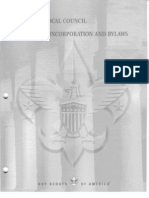 Standard Local Council Articles of Incorporation and Bylaws of The Boy Scouts of America