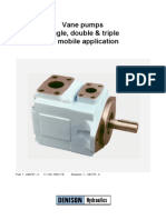 Parker (T6, T6CC) Hydraulic Vane Pumps