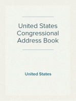 United States Congressional Address Book