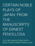 Certain Noble Plays of Japan: From the manuscripts of Ernest Fenollosa