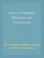 Aids to Forensic Medicine and Toxicology