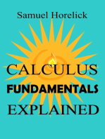Calculus Fundamentals Explained