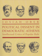 Political Dissent in Democratic Athens: Intellectual Critics of Popular Rule