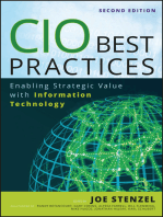 CIO Best Practices: Enabling Strategic Value With Information Technology