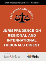 The Jurisprudence on Regional and International Tribunals Digest