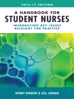 A Handbook for Student Nurses, 201617 edition: Introducing key issues relevant for practice