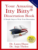 Your Amazing Itty Bitty TM Dissertation Book