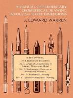 A Manual of Elementary Geometrical Drawing Involving Three Dimensions: In Five Divisions, Div. I. Elementary Projections Div. II. Details of Constructions in Masonry Wood, and Metal Div. III. Rudimentary Exercises in Shades and Shadows Div. IV. Isometrical Drawing Div. V. Elementary Structural Drawing