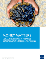 Money Matters: Local Government Finance in the People's Republic of China
