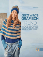 Jetzt wird's grafisch: Trend-Accessoires selbstgestrickt