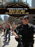 Understanding the Rule of Law: No One is Above the Law