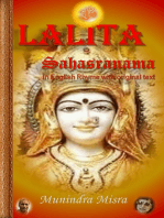 Lalita Sahasranama: In English Rhyme