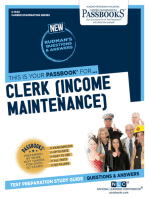 Clerk (Income Maintenance): Passbooks Study Guide