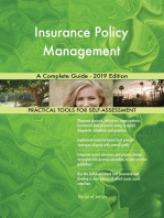 Insurance Policy Management A Complete Guide - 2019 Edition