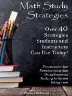 Math Study Strategies: 40 Strategies You Can Use Today!