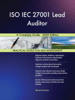 ISO IEC 27001 Lead Auditor A Complete Guide - 2020 Edition