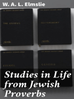 Studies in Life from Jewish Proverbs