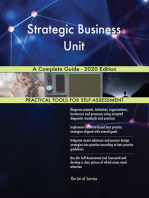 Strategic Business Unit A Complete Guide - 2020 Edition