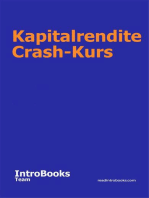 Kapitalrendite Crash-Kurs