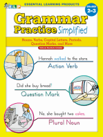 Grammar Practice Simplified: Guided Practice in Basic Skills (Book A, Grades 2-3): Nouns, Verbs, Capital Letters, Periods, Question Marks, and More