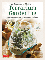 Beginner's Guide to Terrarium Gardening: Succulents, Air Plants, Cacti, Moss and More! (Contains 52 Projects)