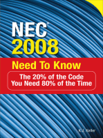 NEC® 2008 Need to Know