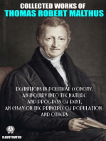 Collected Works of Thomas Robert Malthus. Illustated: Definitions in Political Economy, An Inquiry into the Nature and Progress of Rent, An Essay on the Principle of Population and others