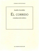 El corrido: Construcción poética