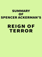 Summary of Spencer Ackerman's Reign of Terror