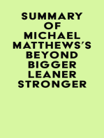 Summary of Michael Matthews's Beyond Bigger Leaner Stronger