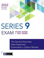SERIES 9 EXAM REVIEW 2022+ TEST BANK