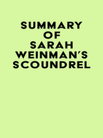 Summary of Sarah Weinman's Scoundrel